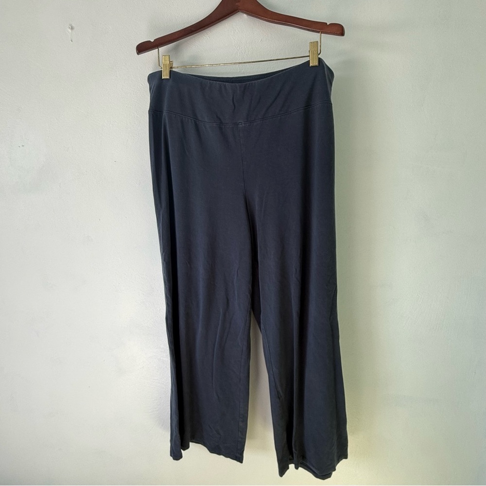 Eileen Fisher Wide Leg Pants - Blue